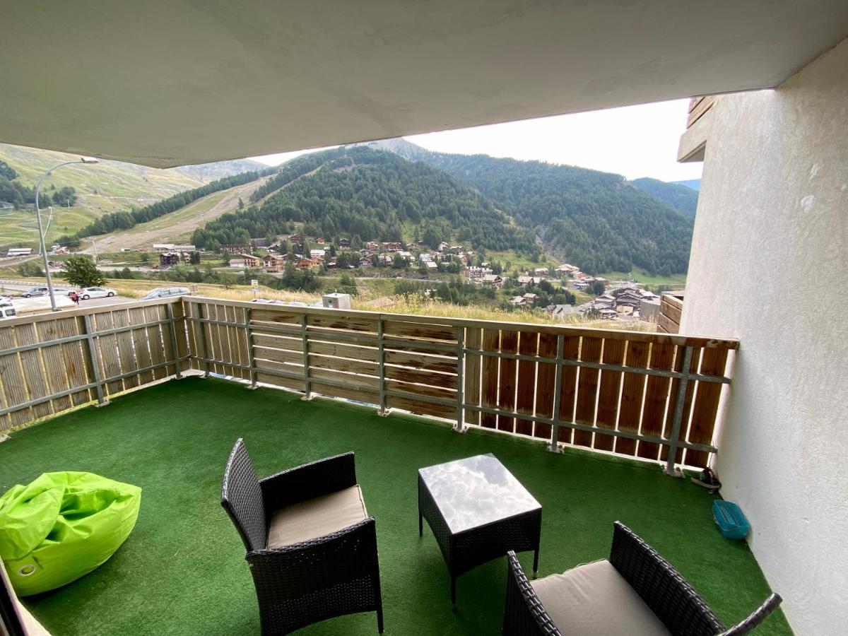 3 Pieces La Foux D Allos Vue Montagne Et Station Zewnętrze zdjęcie